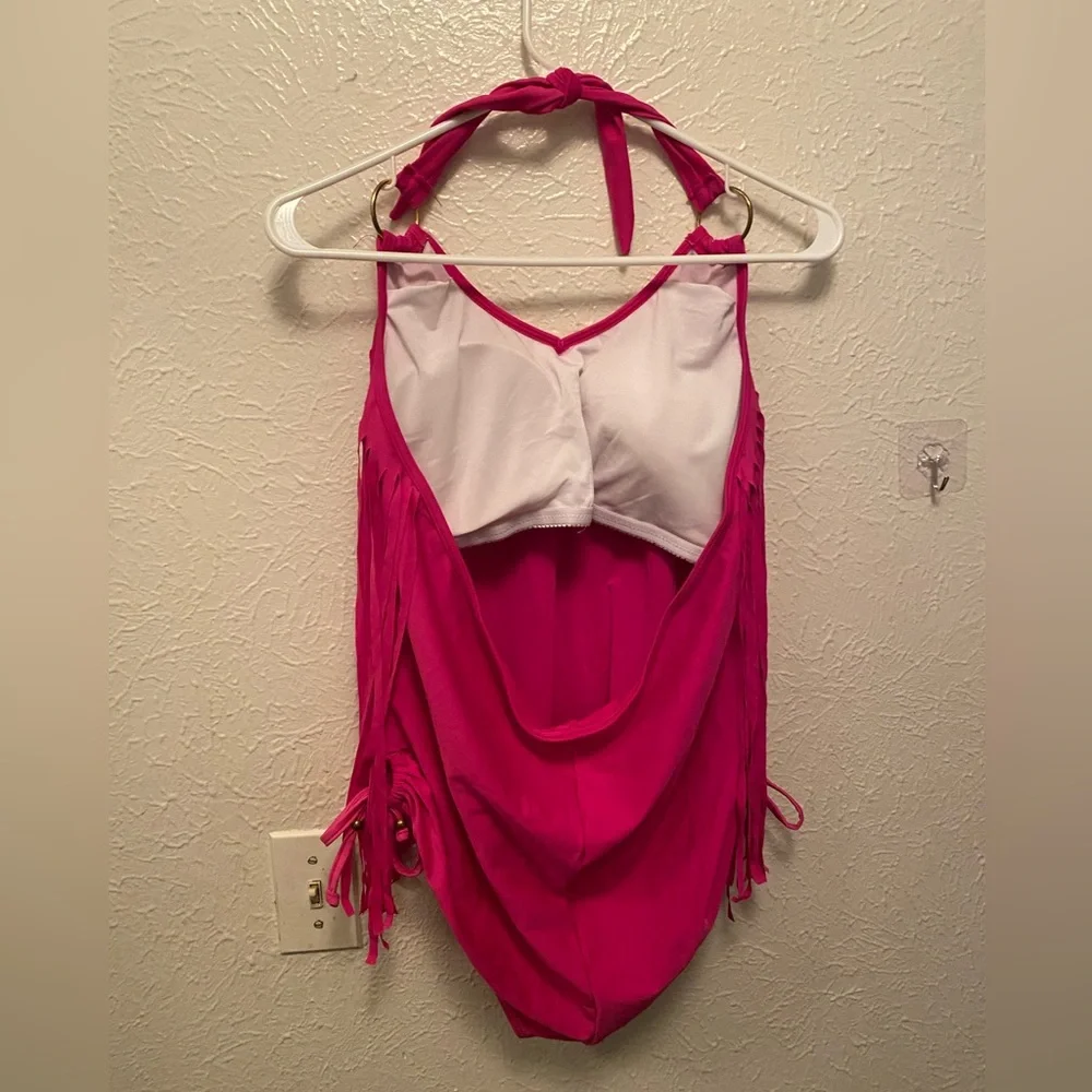Women’s Pink Swim One Piece Swimsuit